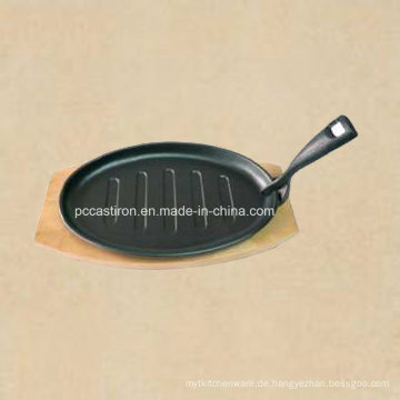 Gusseisen Mini Frypan mit Preseasoned Coating